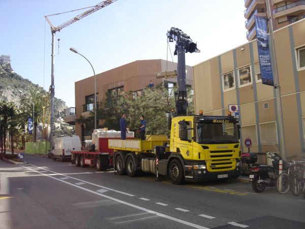 DECHARGEMENT ET LEVAGE MONACE