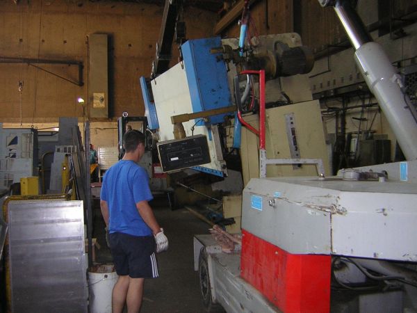 transfert d'une presse