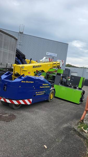 Livraison et mise en place de machine industriel